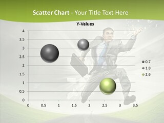 Country Businessman Forward PowerPoint Template