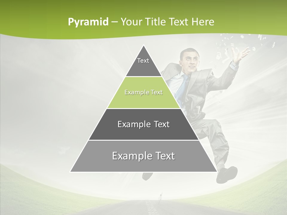 Country Businessman Forward PowerPoint Template