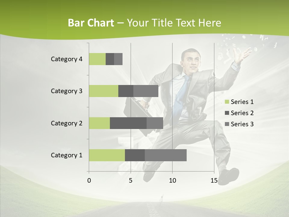 Country Businessman Forward PowerPoint Template