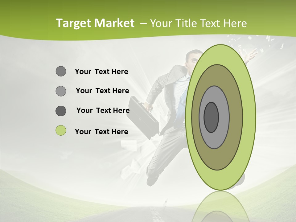 Country Businessman Forward PowerPoint Template