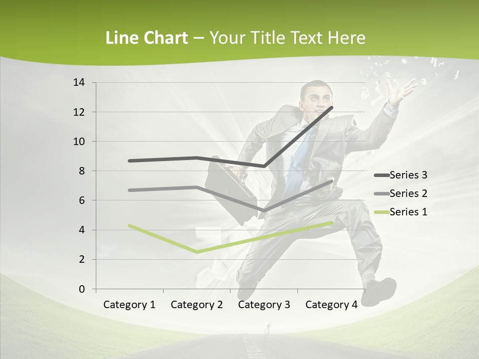 Country Businessman Forward PowerPoint Template