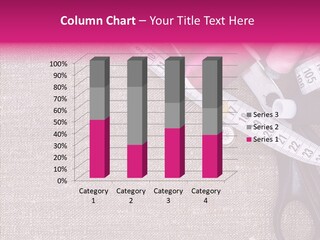 Orange Reel Pile PowerPoint Template