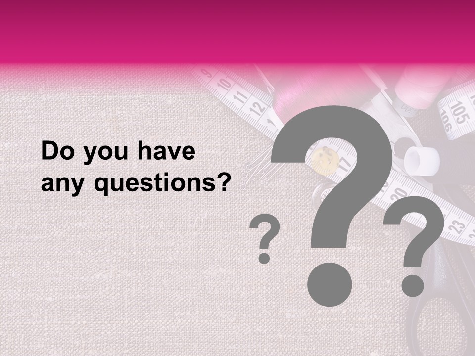 Orange Reel Pile PowerPoint Template