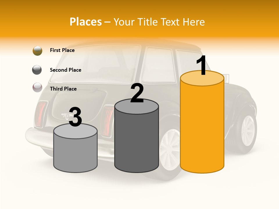 Small Drive Model PowerPoint Template