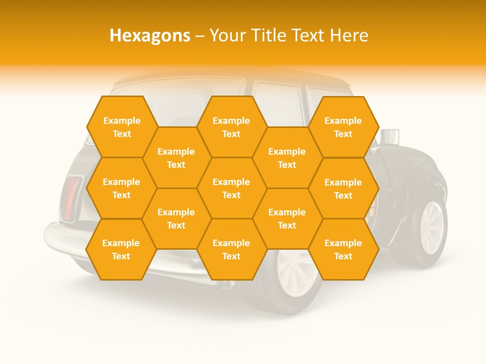 Small Drive Model PowerPoint Template