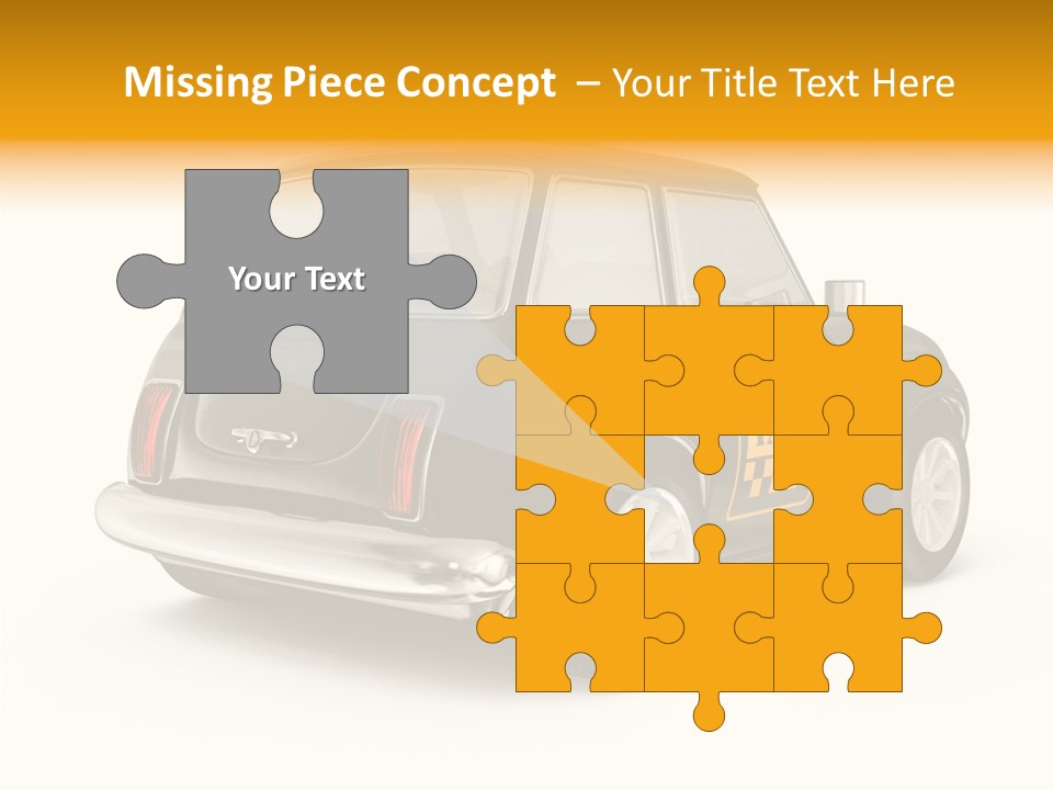 Small Drive Model PowerPoint Template