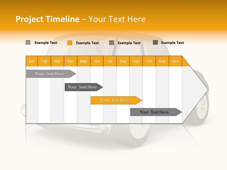Small Drive Model PowerPoint Template