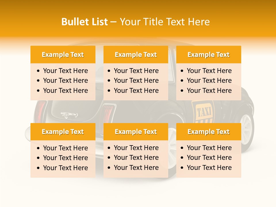 Small Drive Model PowerPoint Template