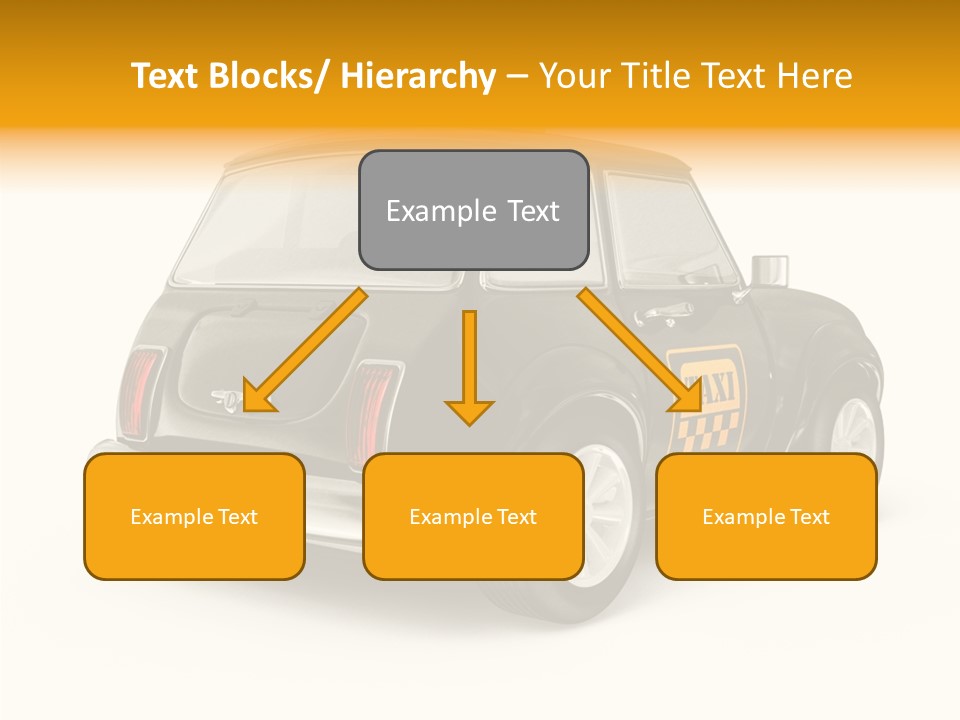 Small Drive Model PowerPoint Template