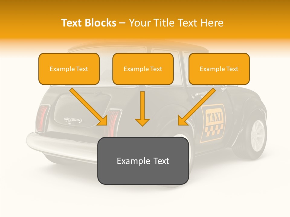 Small Drive Model PowerPoint Template