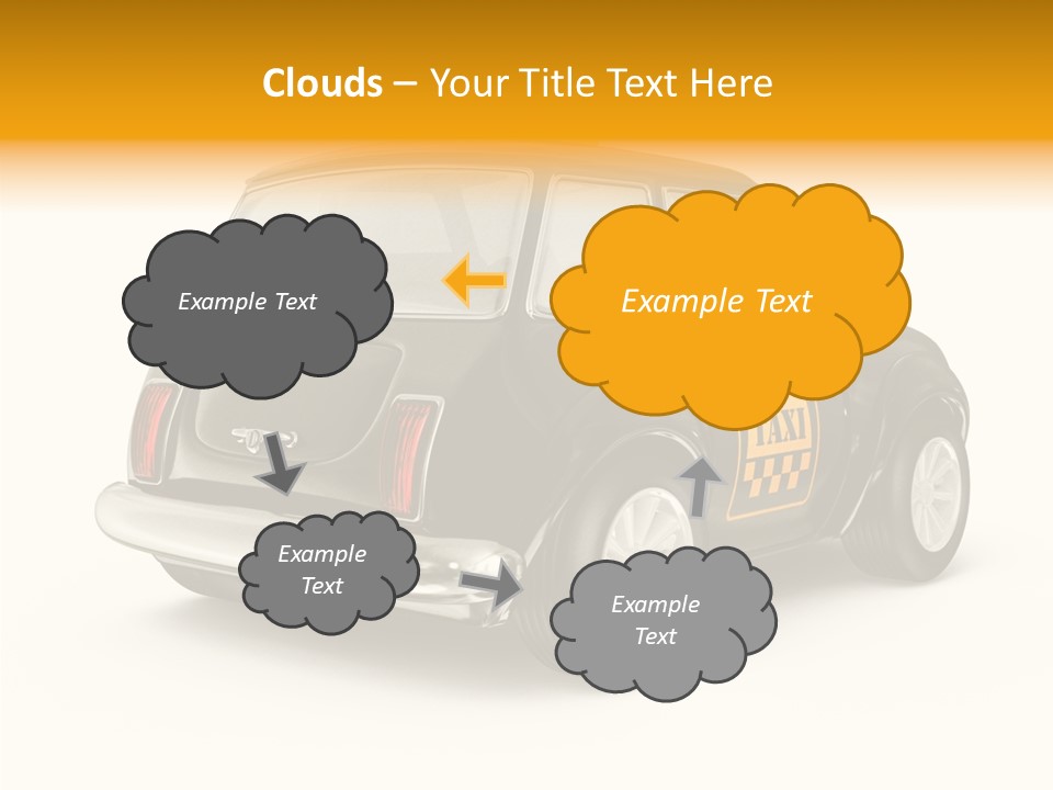 Small Drive Model PowerPoint Template