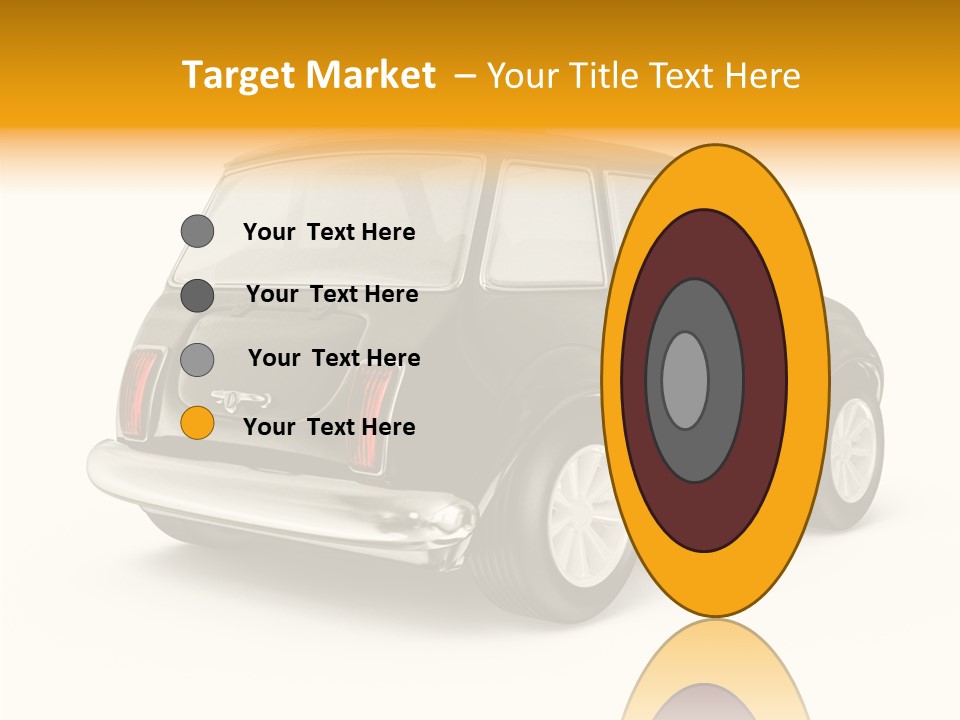 Small Drive Model PowerPoint Template
