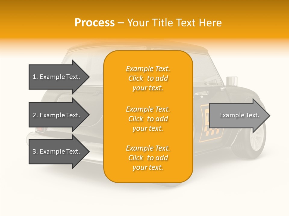 Small Drive Model PowerPoint Template