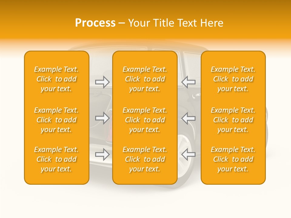 Small Drive Model PowerPoint Template