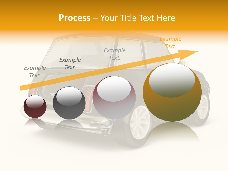 Small Drive Model PowerPoint Template