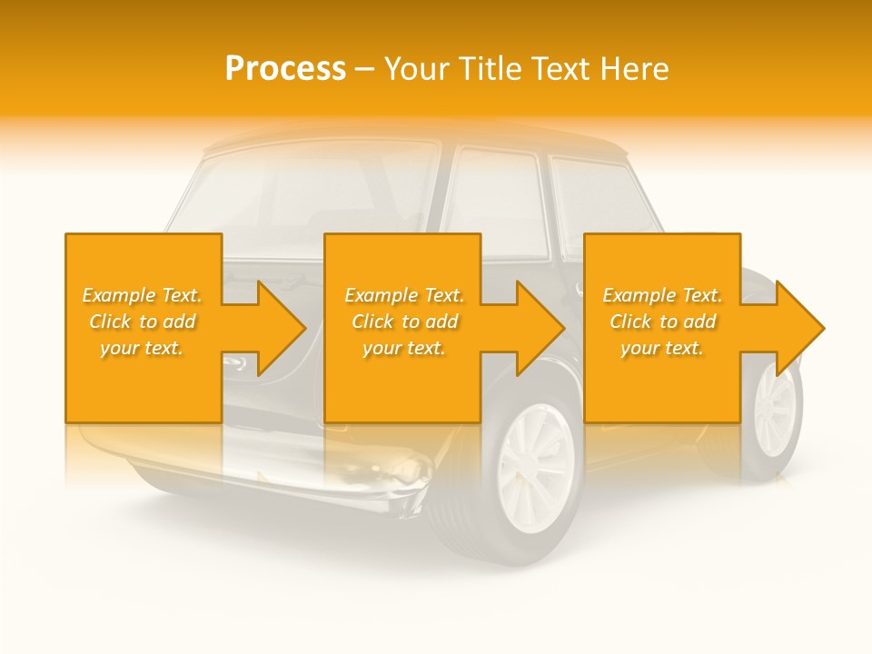 Small Drive Model PowerPoint Template