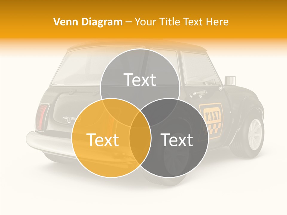 Small Drive Model PowerPoint Template