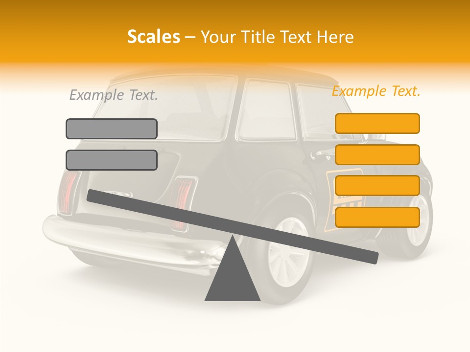 Small Drive Model PowerPoint Template