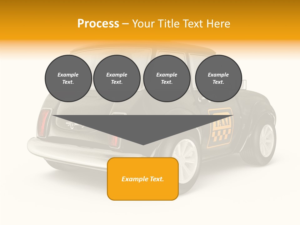 Small Drive Model PowerPoint Template
