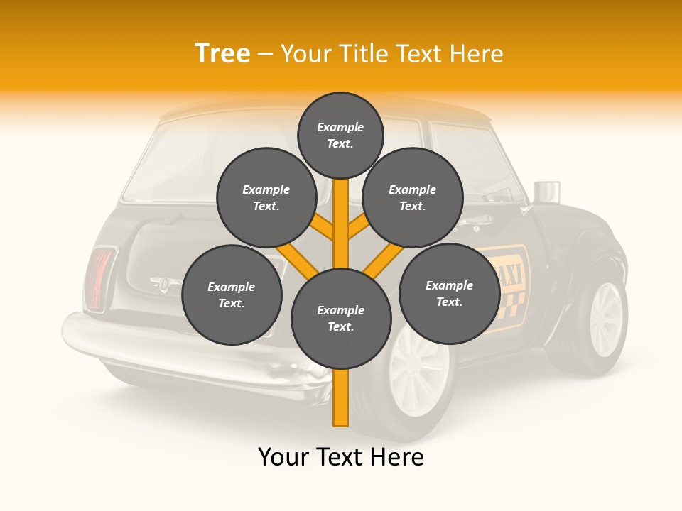 Small Drive Model PowerPoint Template