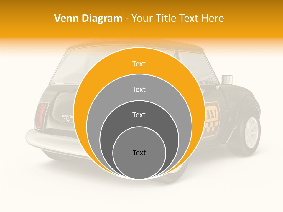 Small Drive Model PowerPoint Template