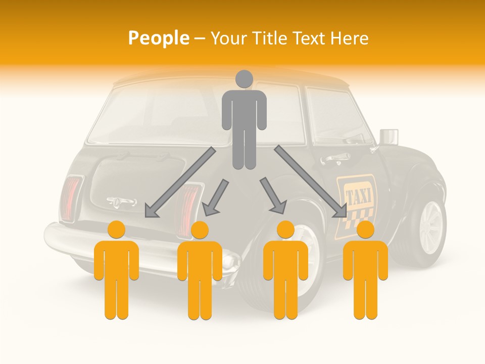 Small Drive Model PowerPoint Template