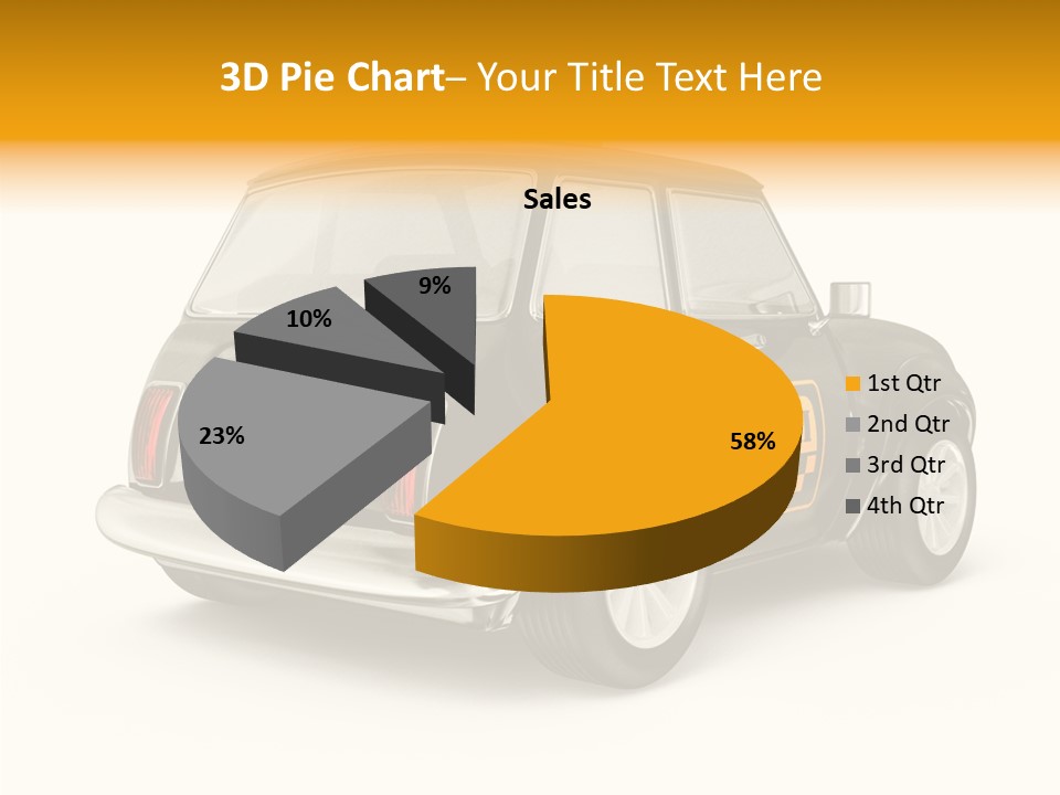 Small Drive Model PowerPoint Template
