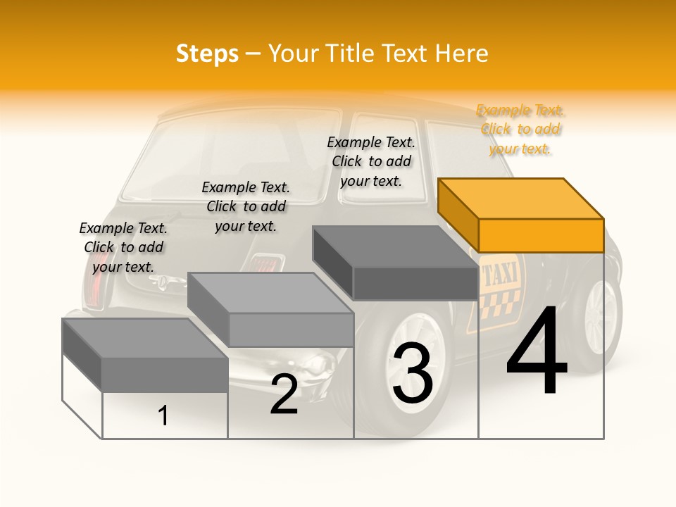 Small Drive Model PowerPoint Template