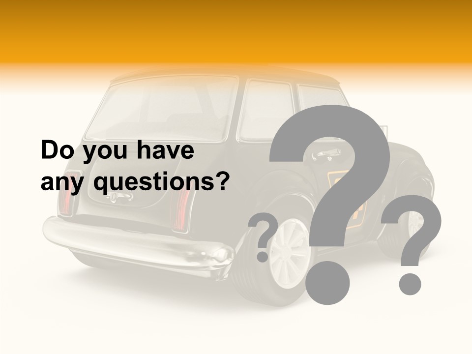 Small Drive Model PowerPoint Template