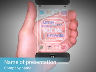 Telephone Social Smart PowerPoint Template