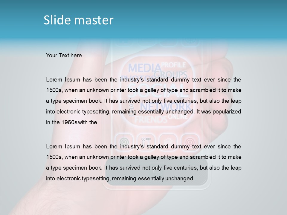 Telephone Social Smart PowerPoint Template