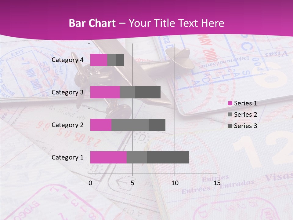 Secure Blue Foreign PowerPoint Template