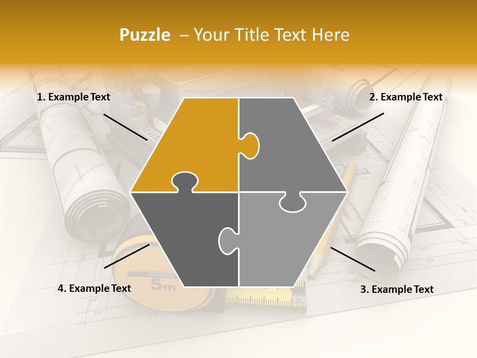 Plate Cross Section Plumbing PowerPoint Template