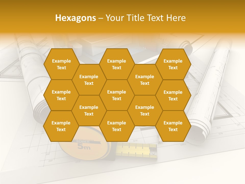 Plate Cross Section Plumbing PowerPoint Template