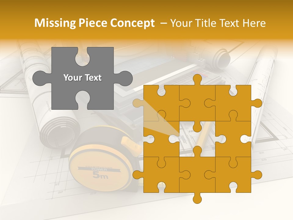 Plate Cross Section Plumbing PowerPoint Template