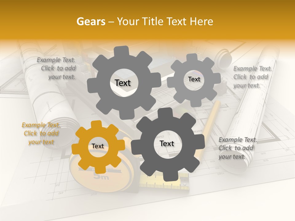 Plate Cross Section Plumbing PowerPoint Template