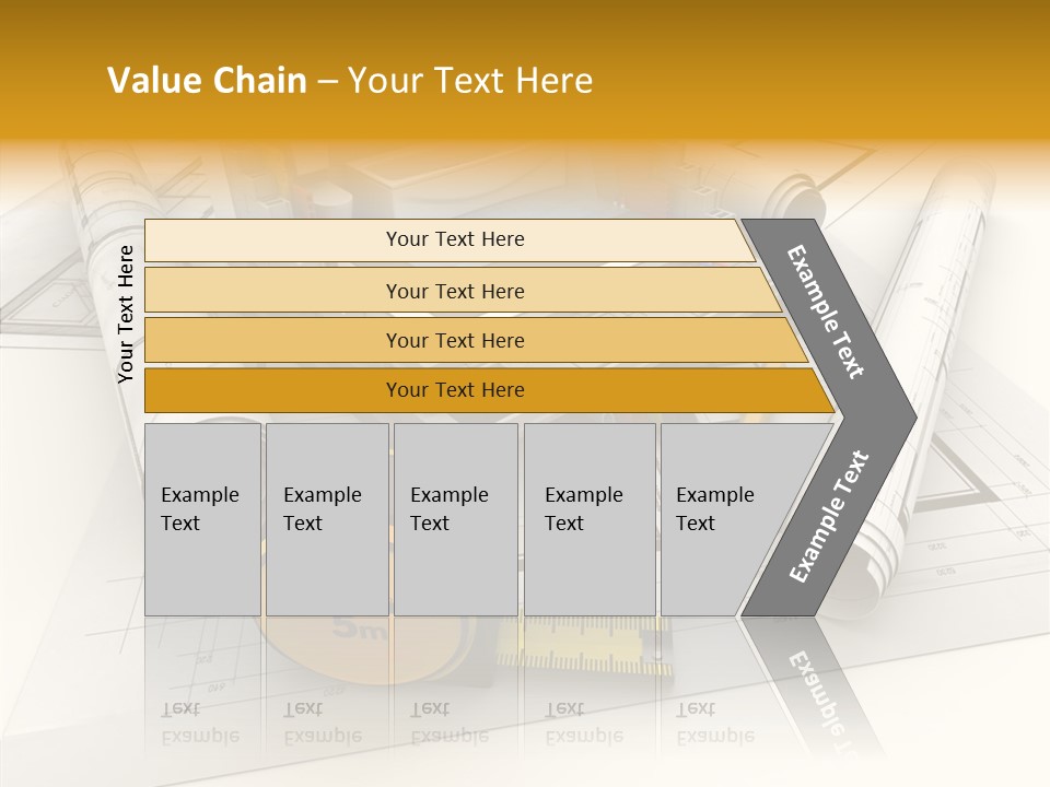 Plate Cross Section Plumbing PowerPoint Template