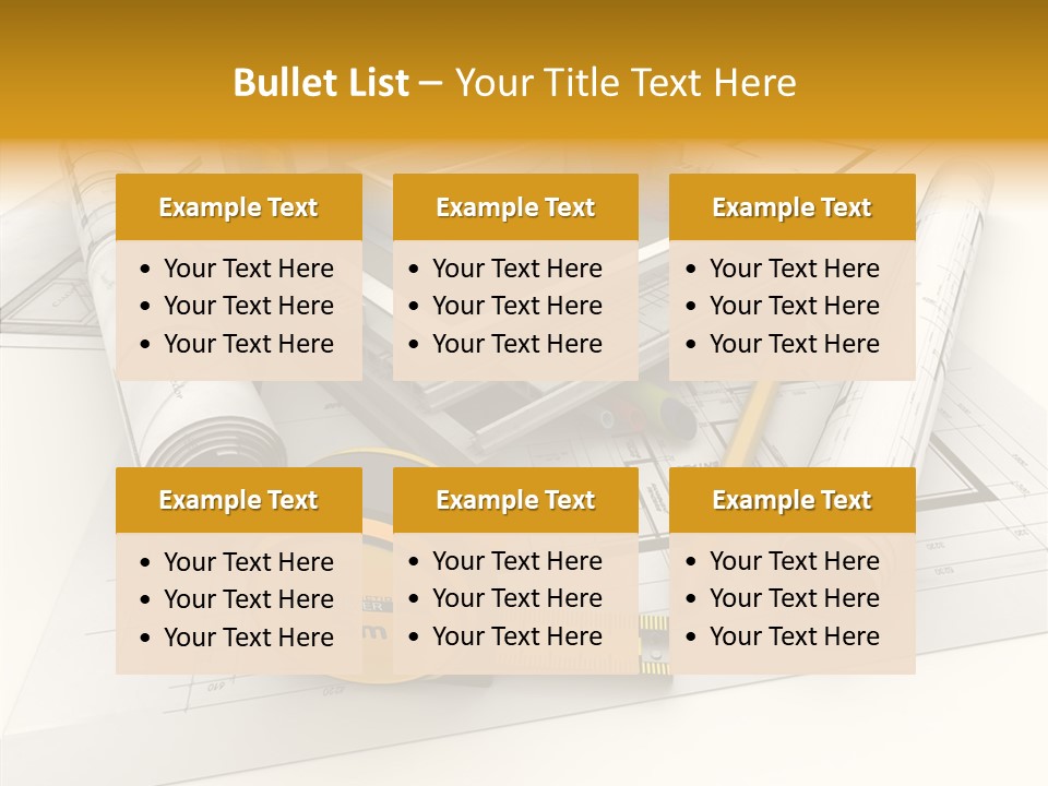 Plate Cross Section Plumbing PowerPoint Template