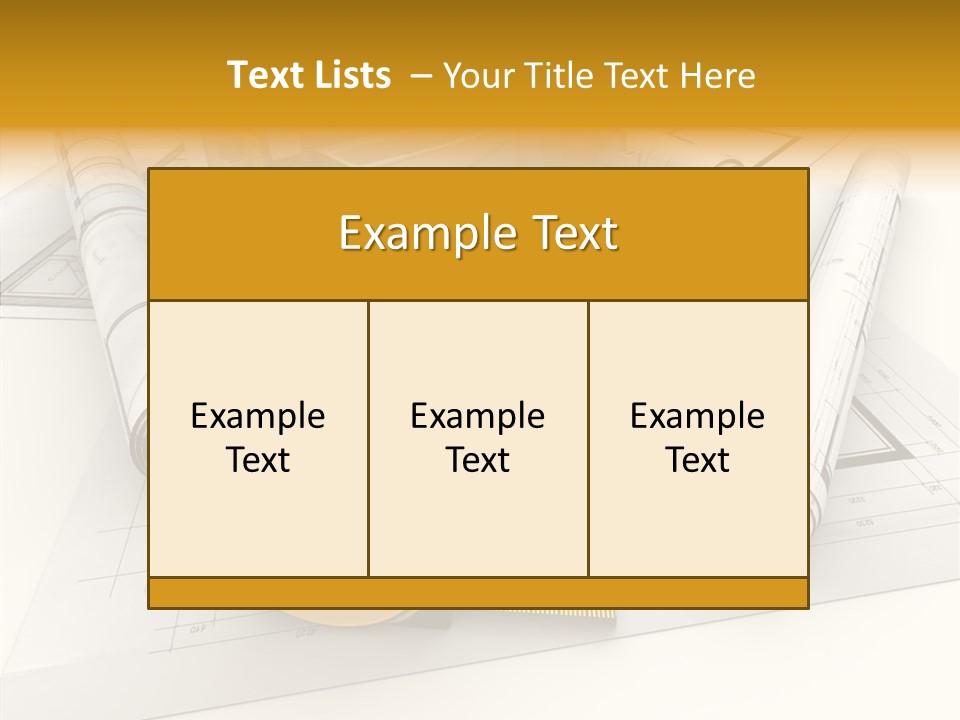 Plate Cross Section Plumbing PowerPoint Template