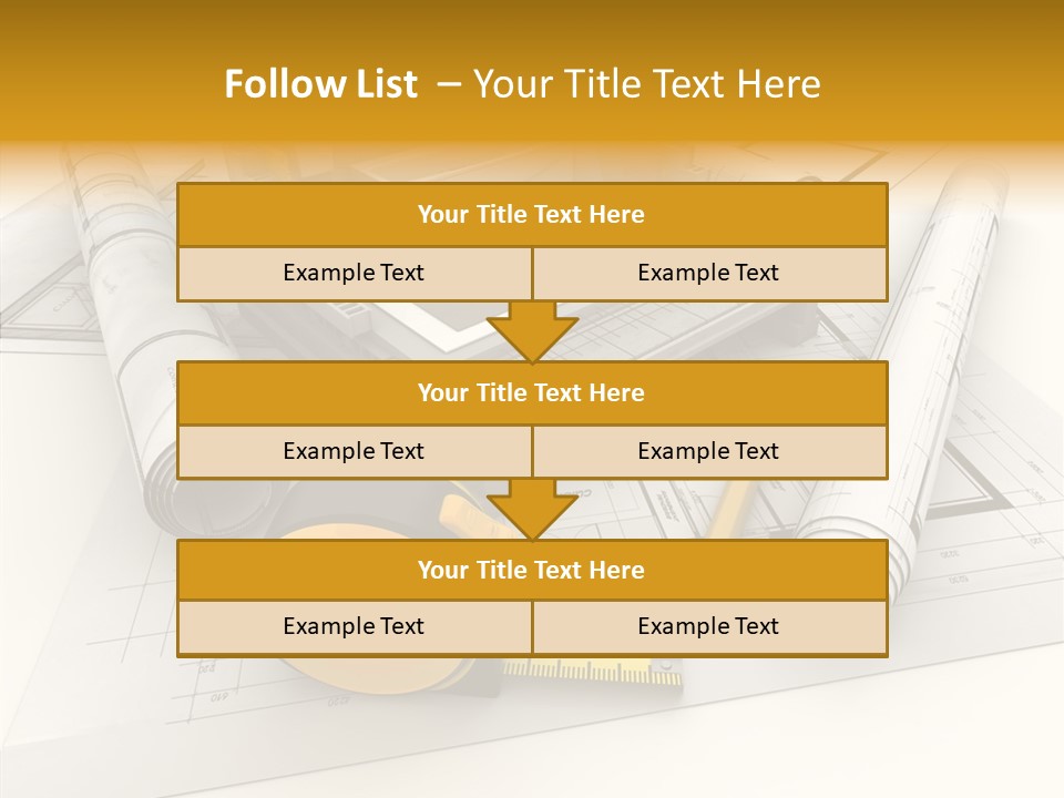 Plate Cross Section Plumbing PowerPoint Template