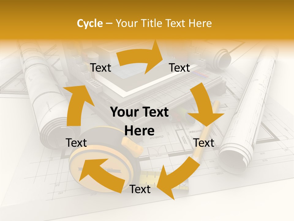 Plate Cross Section Plumbing PowerPoint Template