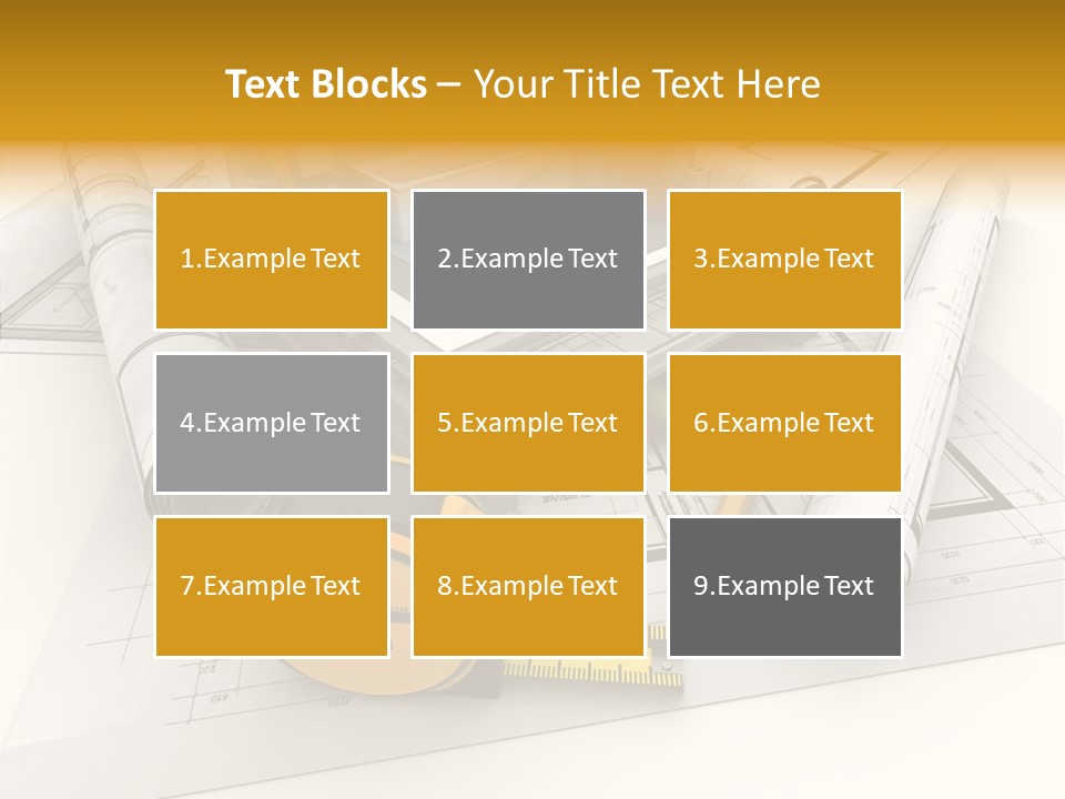 Plate Cross Section Plumbing PowerPoint Template
