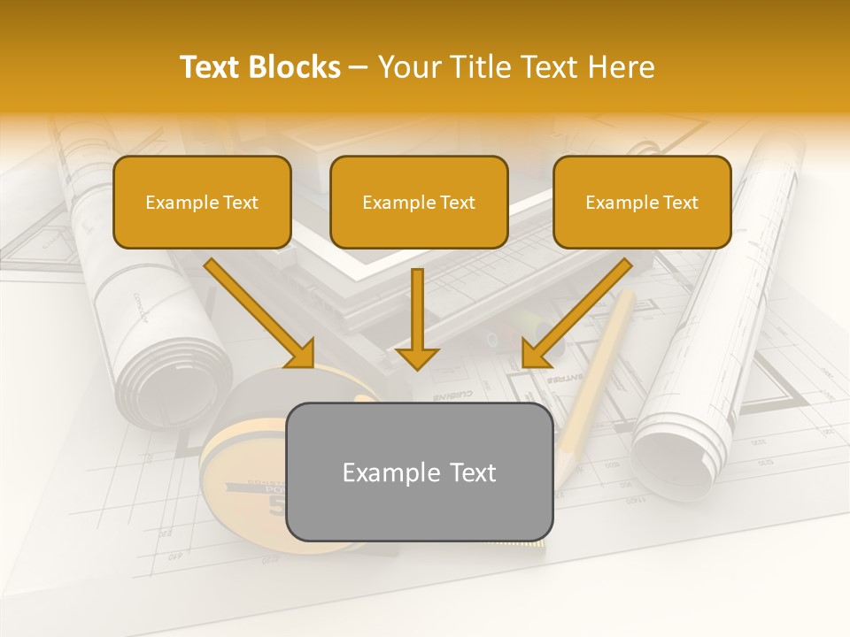Plate Cross Section Plumbing PowerPoint Template