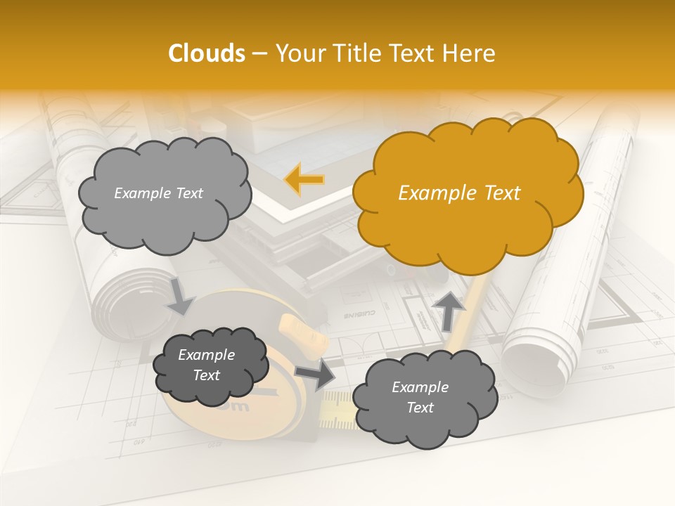 Plate Cross Section Plumbing PowerPoint Template