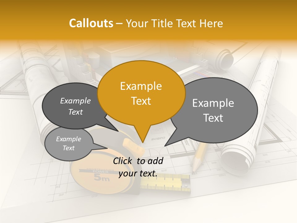 Plate Cross Section Plumbing PowerPoint Template