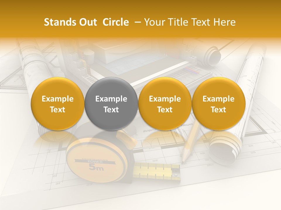 Plate Cross Section Plumbing PowerPoint Template