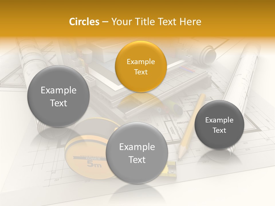 Plate Cross Section Plumbing PowerPoint Template