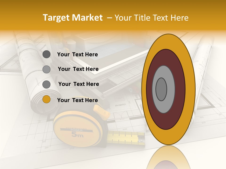Plate Cross Section Plumbing PowerPoint Template