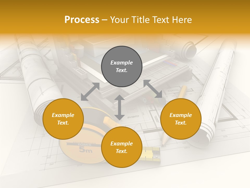 Plate Cross Section Plumbing PowerPoint Template