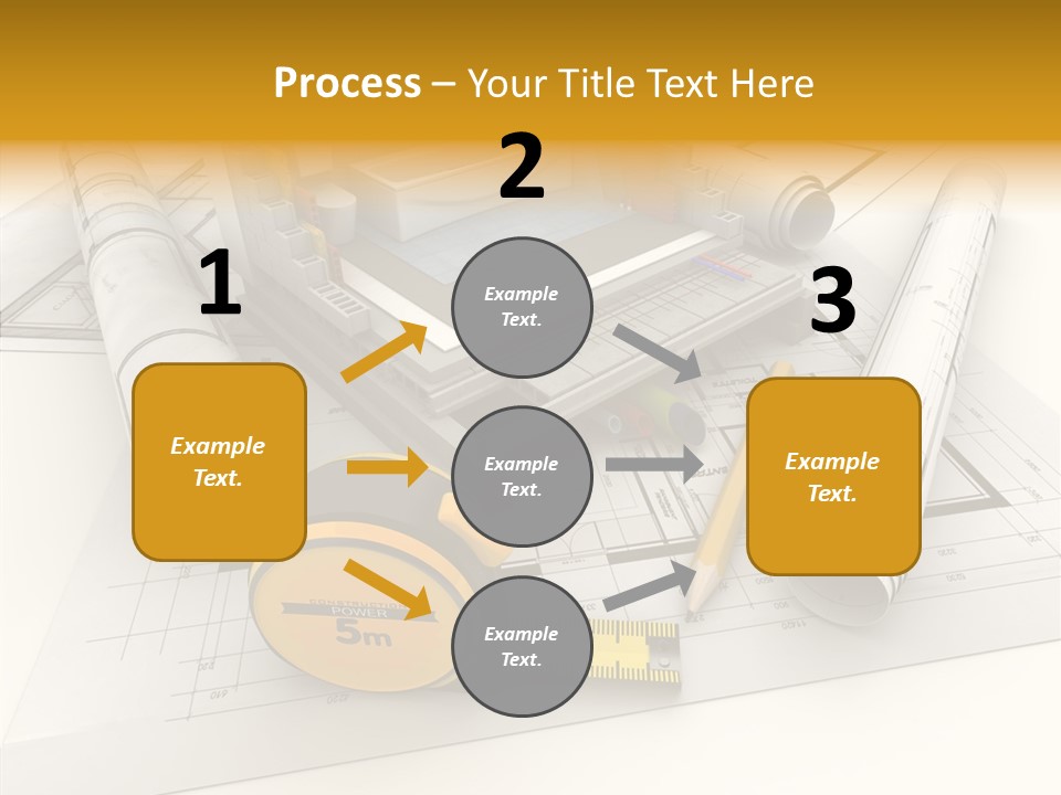 Plate Cross Section Plumbing PowerPoint Template